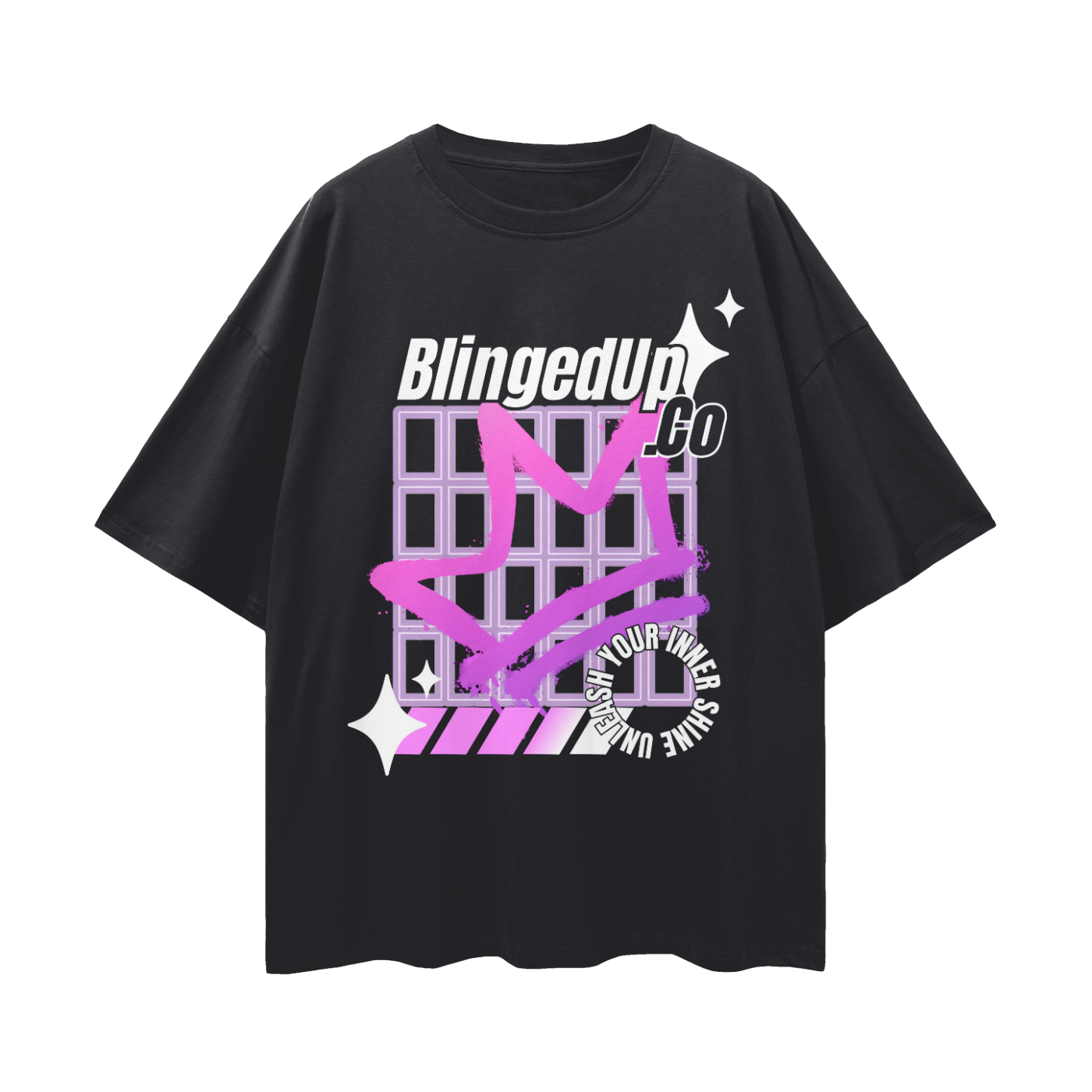 Oversize Deep Drop Shoulder Tee - 190 GSM