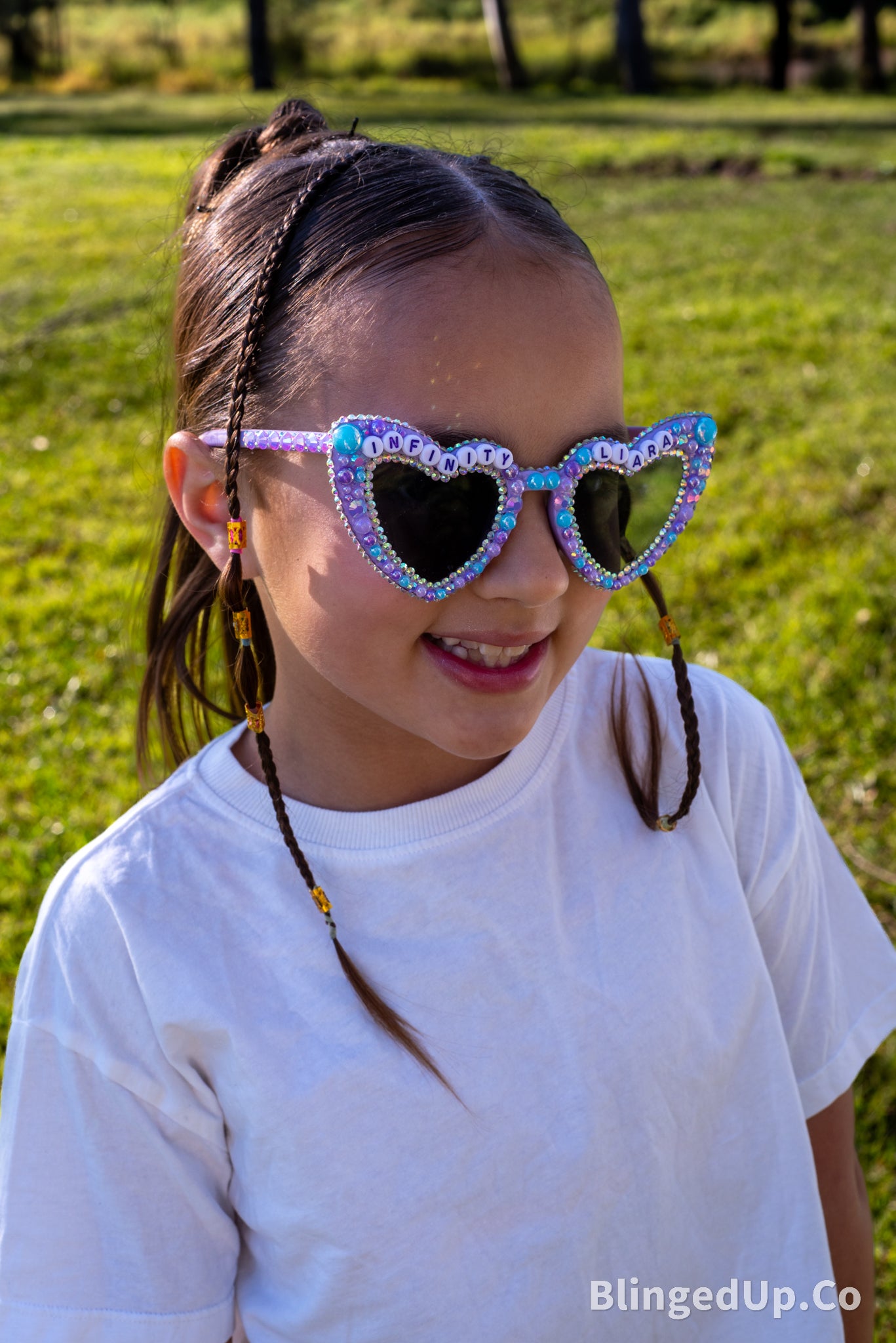 Ultra Blinged Up Glasses - Custom Eyewear