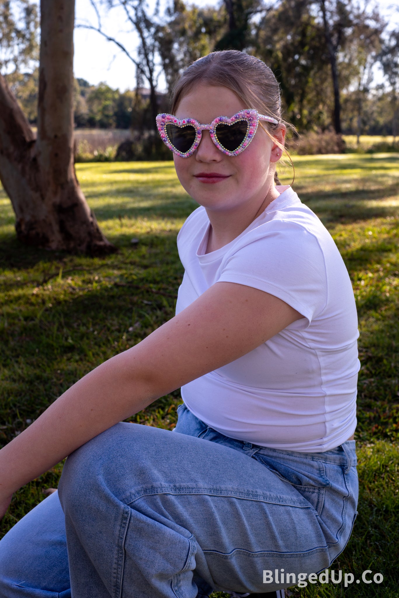 Ultra Blinged Up Glasses - Custom Eyewear
