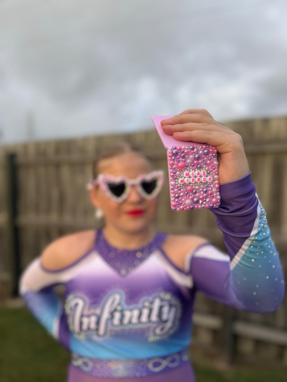 Personalised Blinged Up Mirror