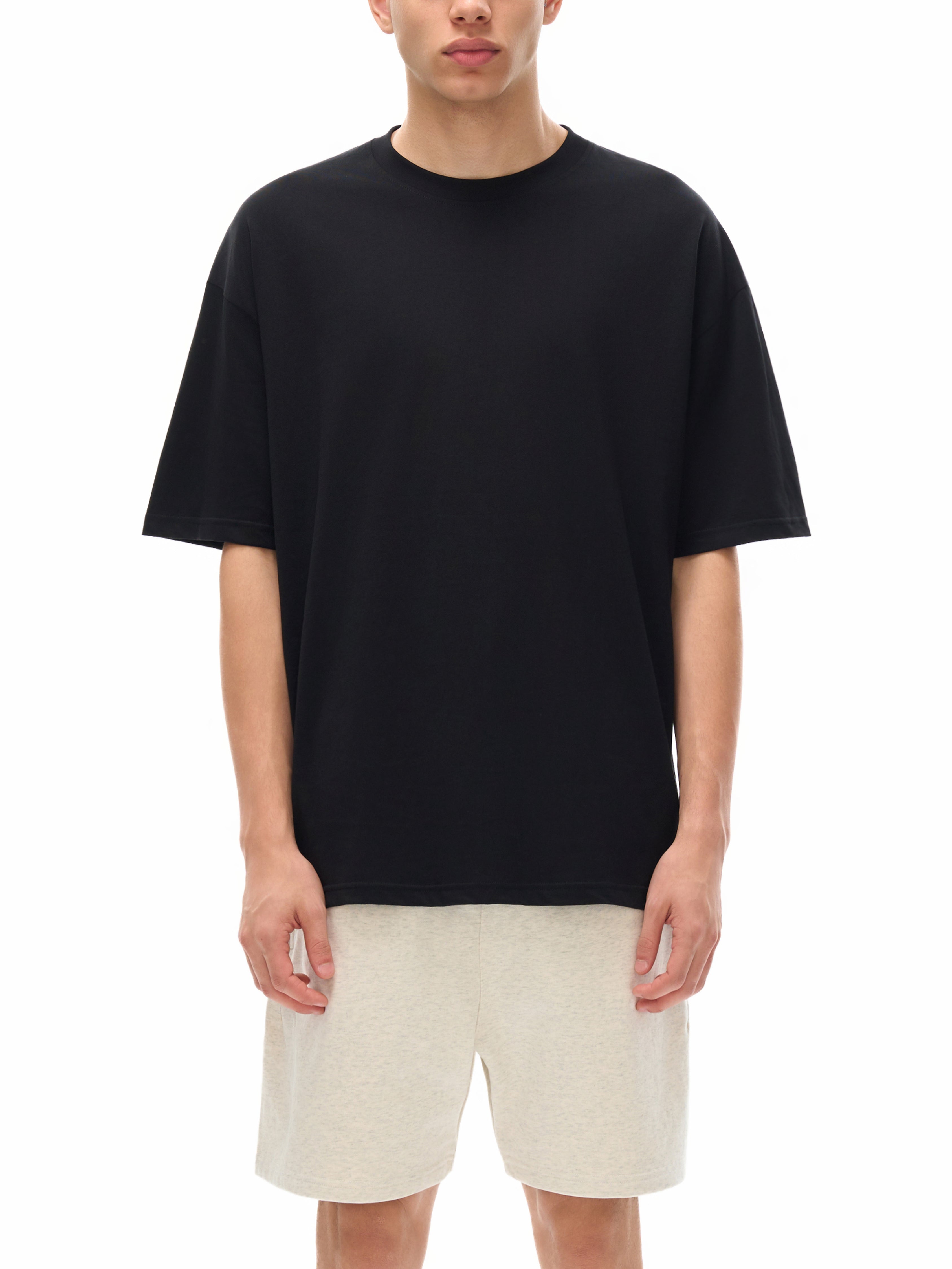 Oversize Deep Drop Shoulder Tee - 190 GSM