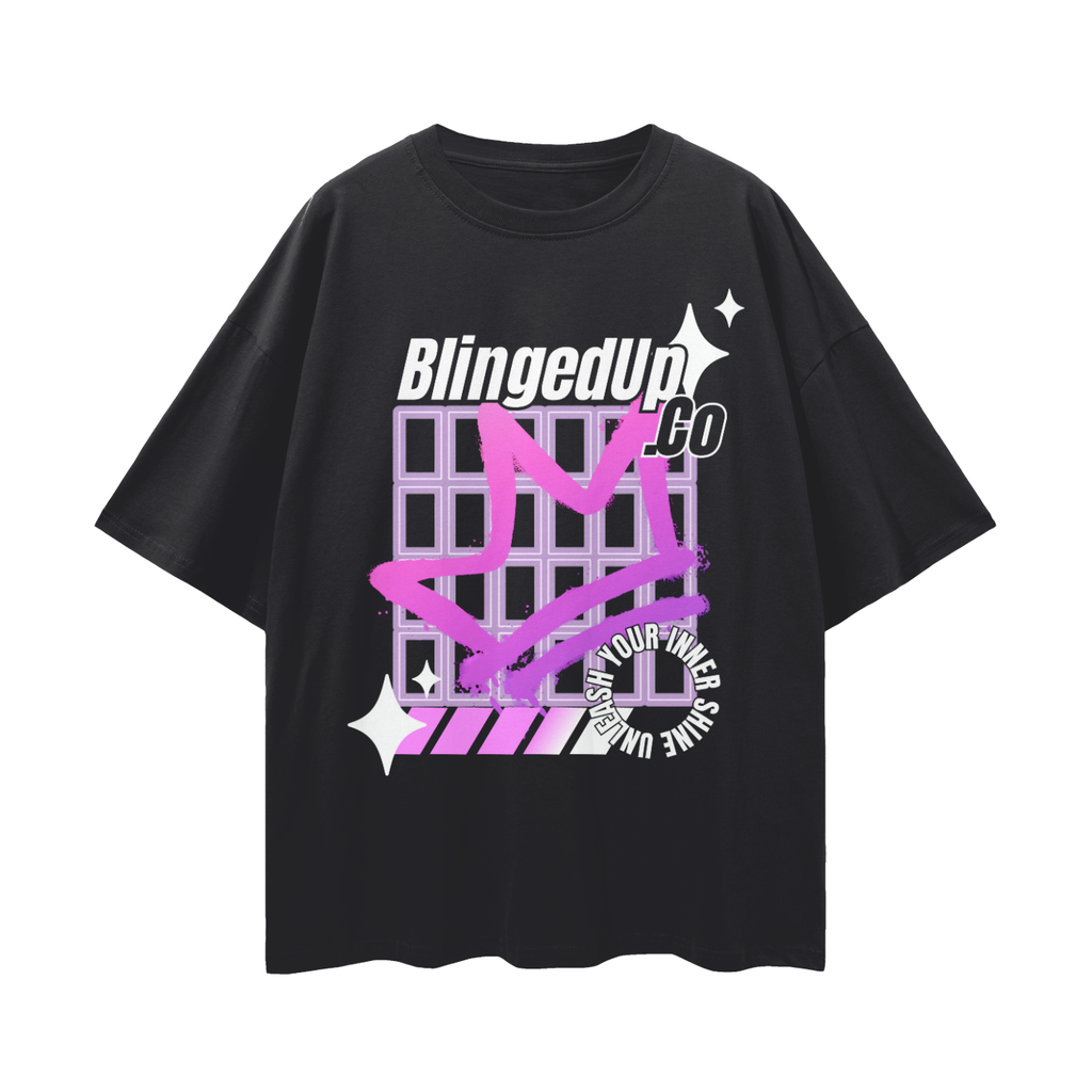 Oversize Deep Drop Shoulder Tee - 190 GSM