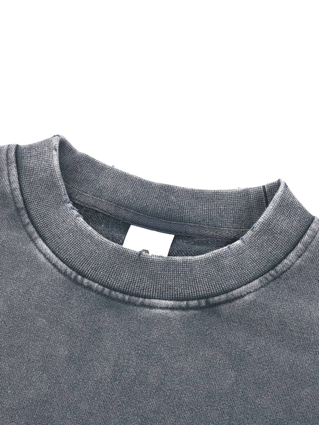 Debut Collection - Snow Washed Cropped Sweatshirt