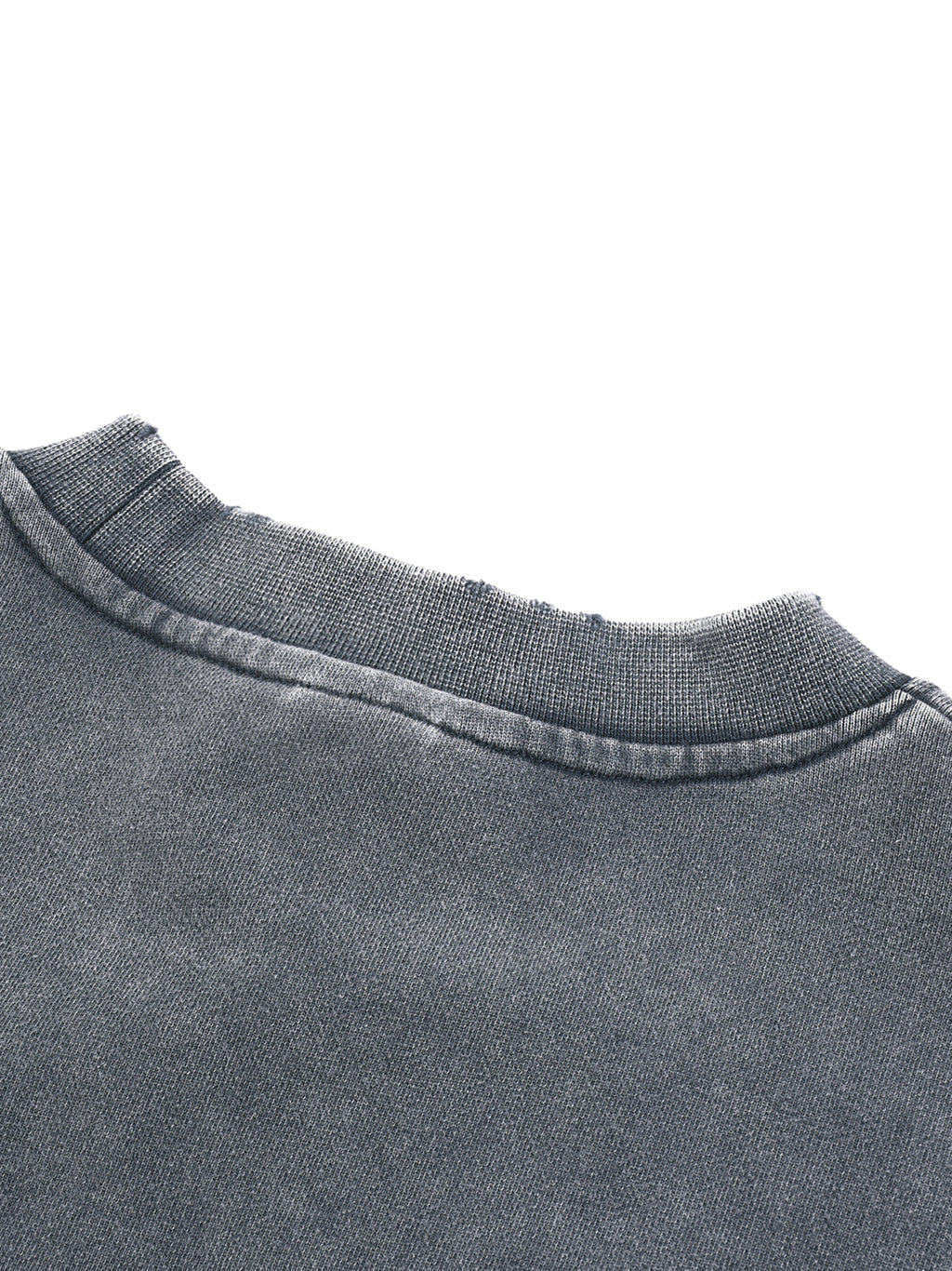 Debut Collection - Snow Washed Cropped Sweatshirt