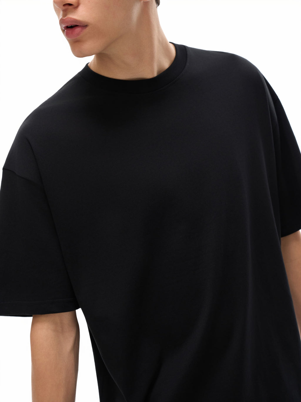 Oversize Deep Drop Shoulder Tee - 190 GSM